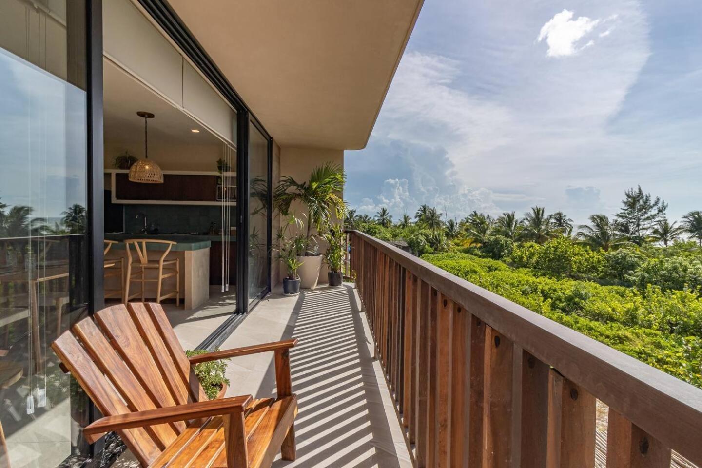 Hermoso Departamento Con Vista Al Mar Isla Holbox 外观 照片