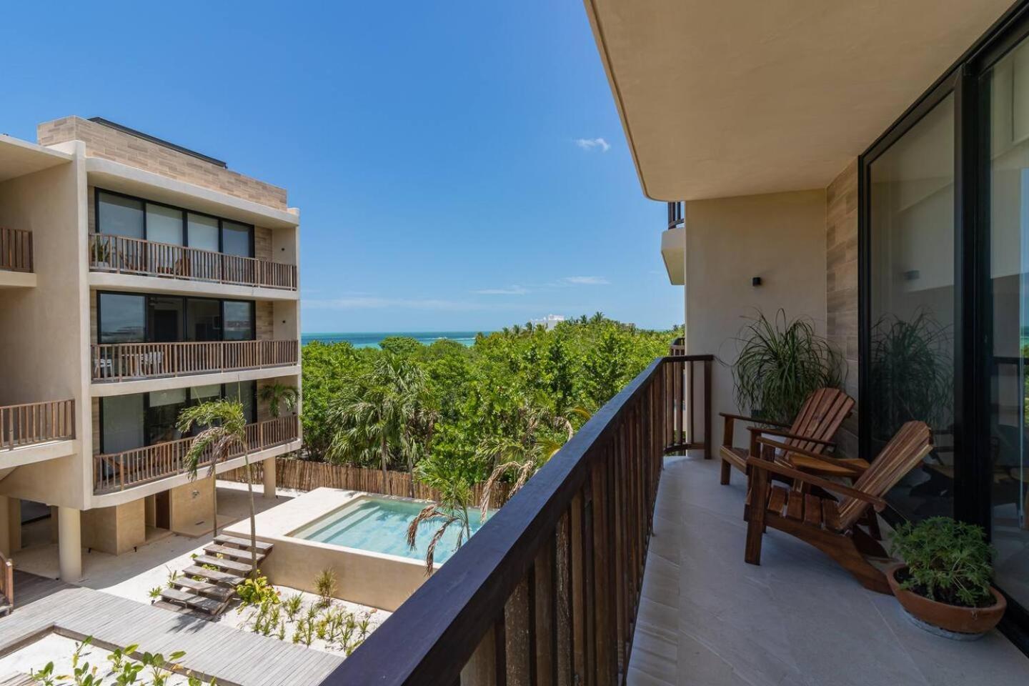 Hermoso Departamento Con Vista Al Mar Isla Holbox 外观 照片