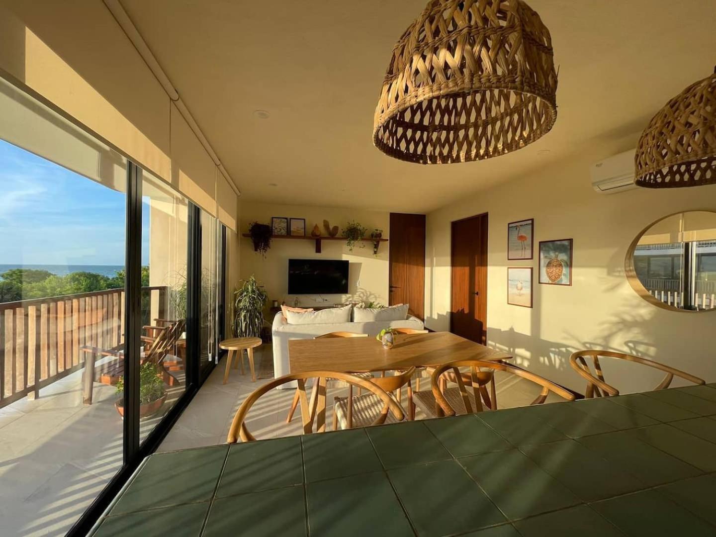 Hermoso Departamento Con Vista Al Mar Isla Holbox 外观 照片