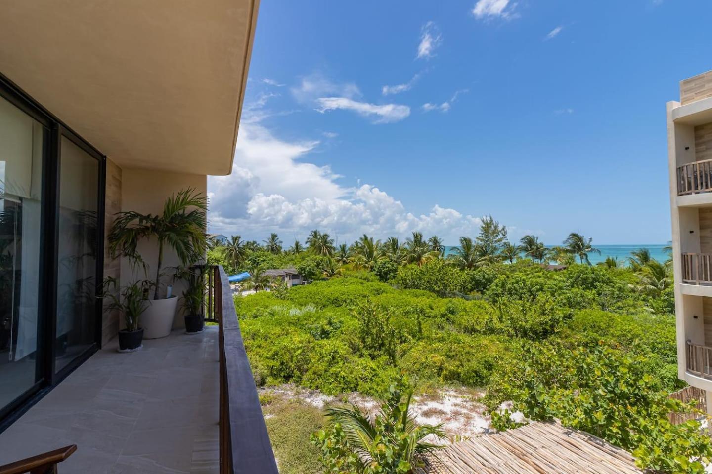 Hermoso Departamento Con Vista Al Mar Isla Holbox 外观 照片