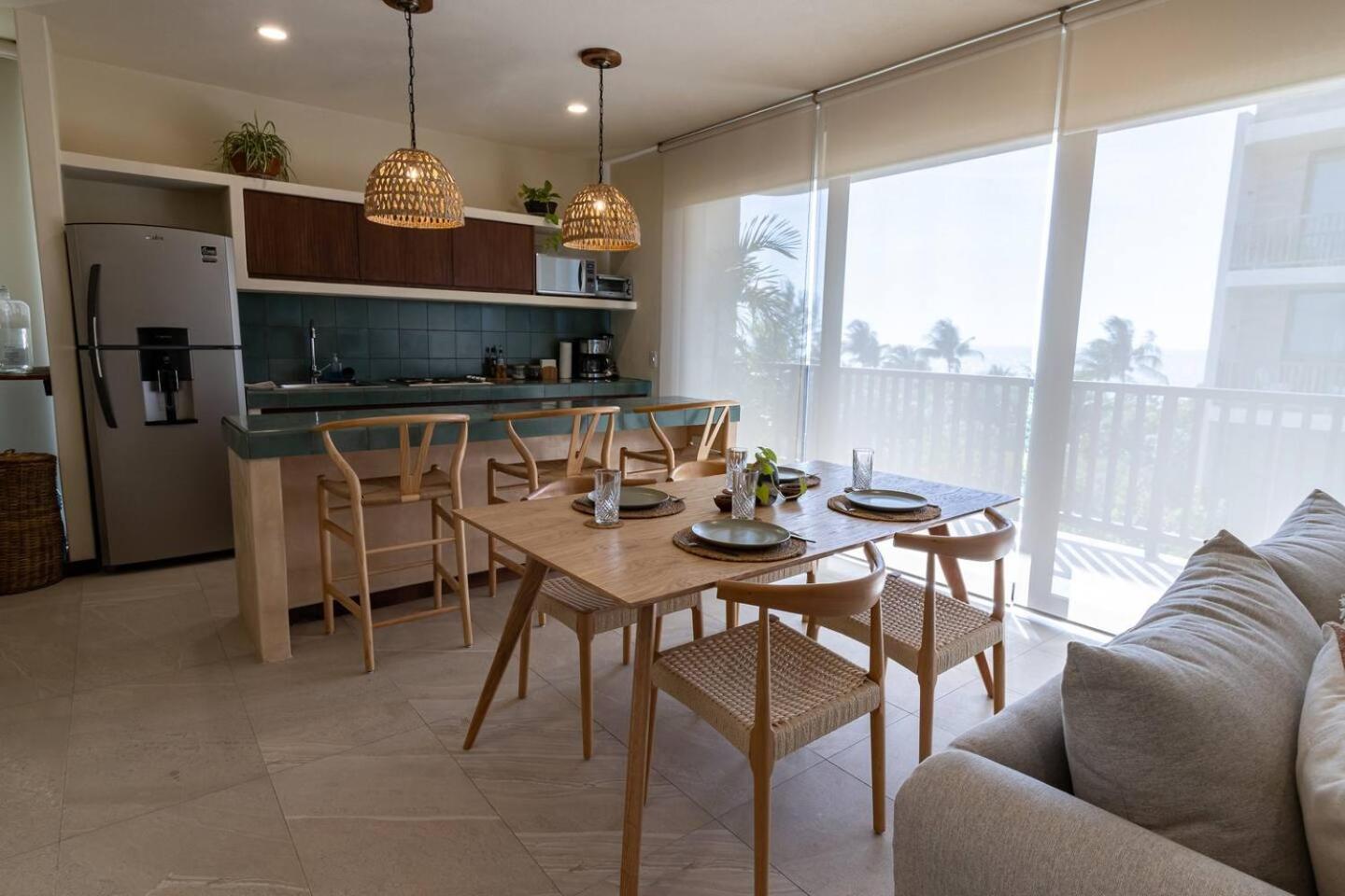 Hermoso Departamento Con Vista Al Mar Isla Holbox 外观 照片